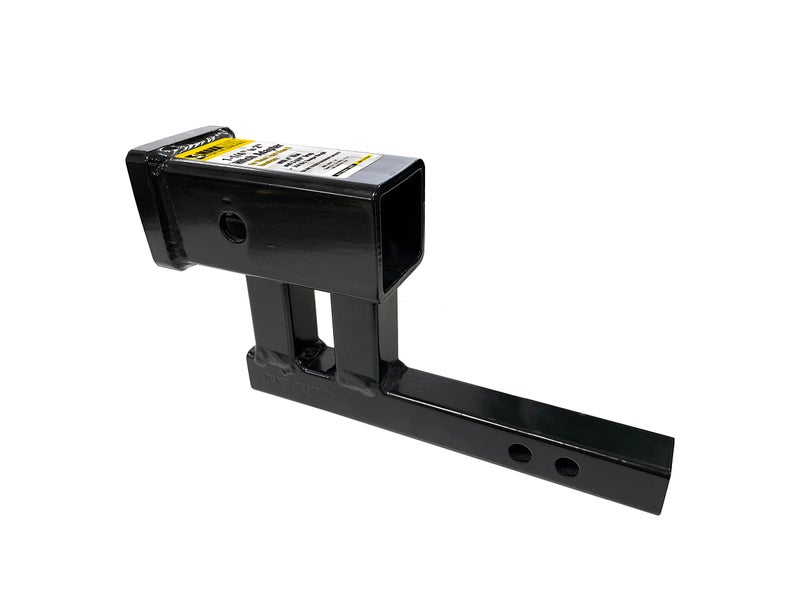 MaxxHaul 80875 Trailer Hitch Extender Adapter, 2" Receiver, 4 inch Rise/Drop, 1-1/4 inch Solid Shank, 9" to 10-1/4" Extension - Image 5